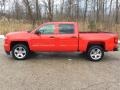 2018 Red Hot Chevrolet Silverado 1500 Custom Crew Cab 4x4  photo #3