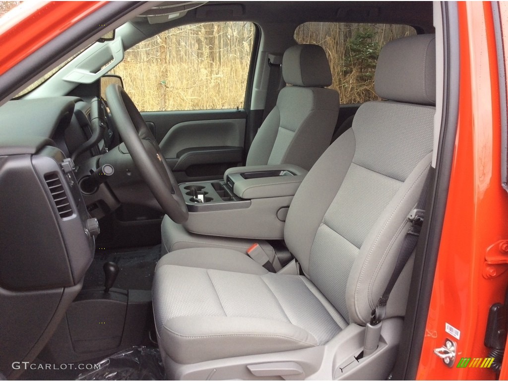 2018 Silverado 1500 Custom Crew Cab 4x4 - Red Hot / Dark Ash/Jet Black photo #10