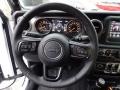 Black 2019 Jeep Wrangler Sport 4x4 Steering Wheel
