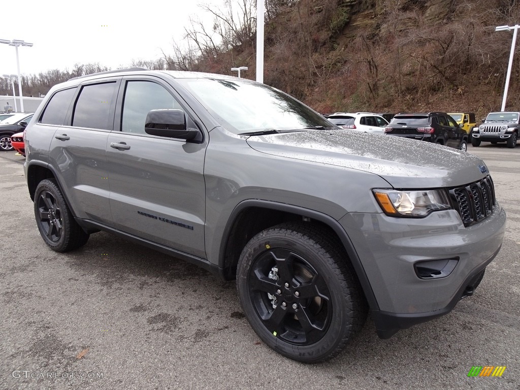 Sting-Gray 2019 Jeep Grand Cherokee Upland 4x4 Exterior Photo #130768810