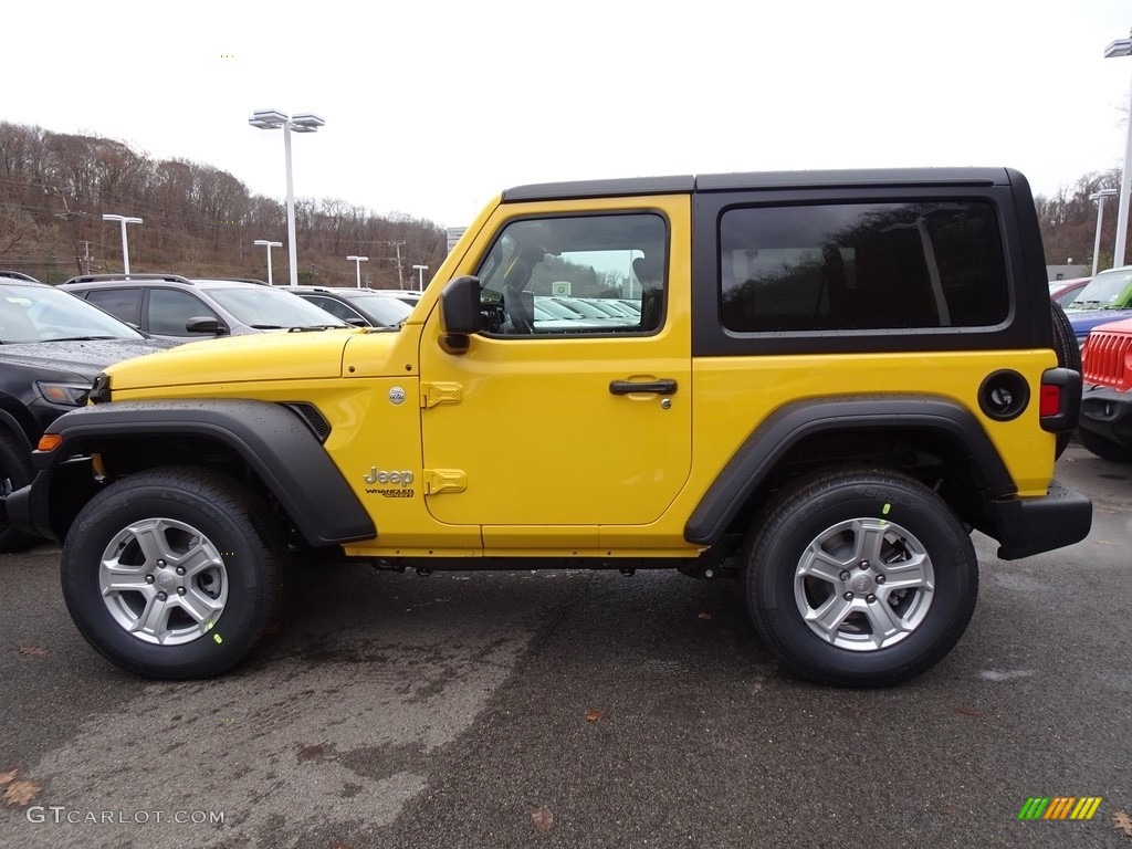 Hellayella 2019 Jeep Wrangler Sport 4x4 Exterior Photo #130768923