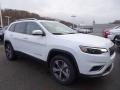 2019 Bright White Jeep Cherokee Limited 4x4  photo #7