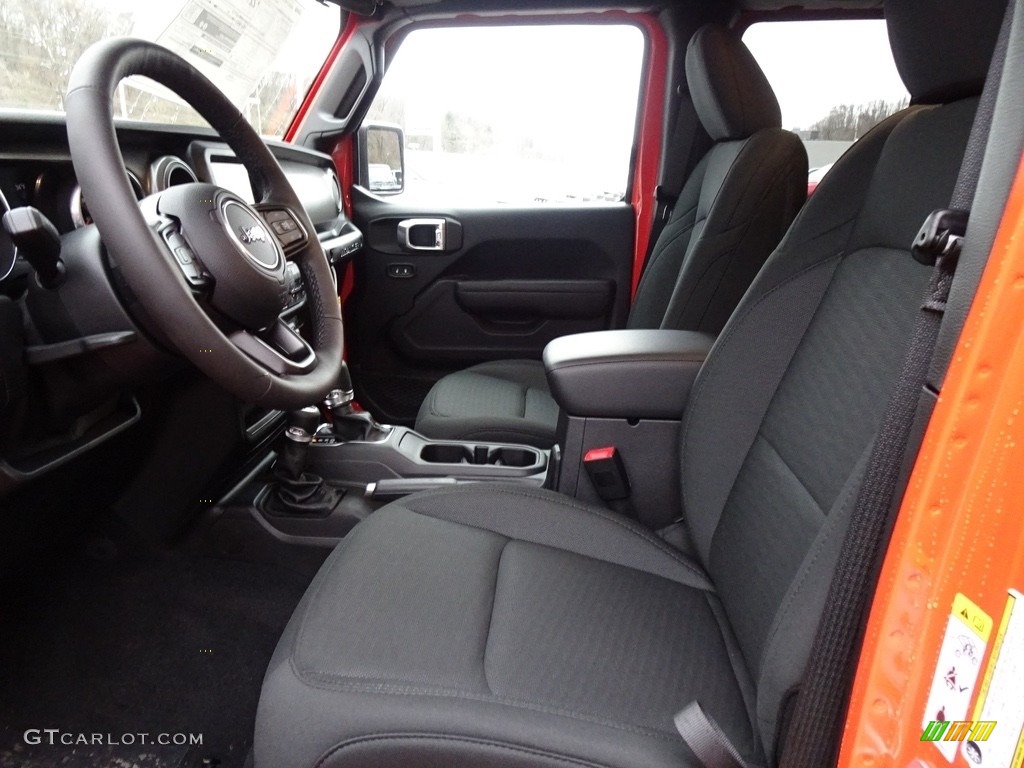 Black Interior 2019 Jeep Wrangler Unlimited Sport 4x4 Photo
