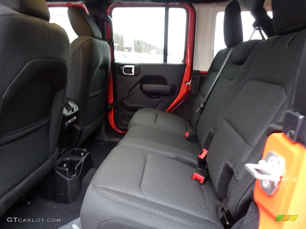 Black Interior 2019 Jeep Wrangler Unlimited Sport 4x4 Photo #130769187