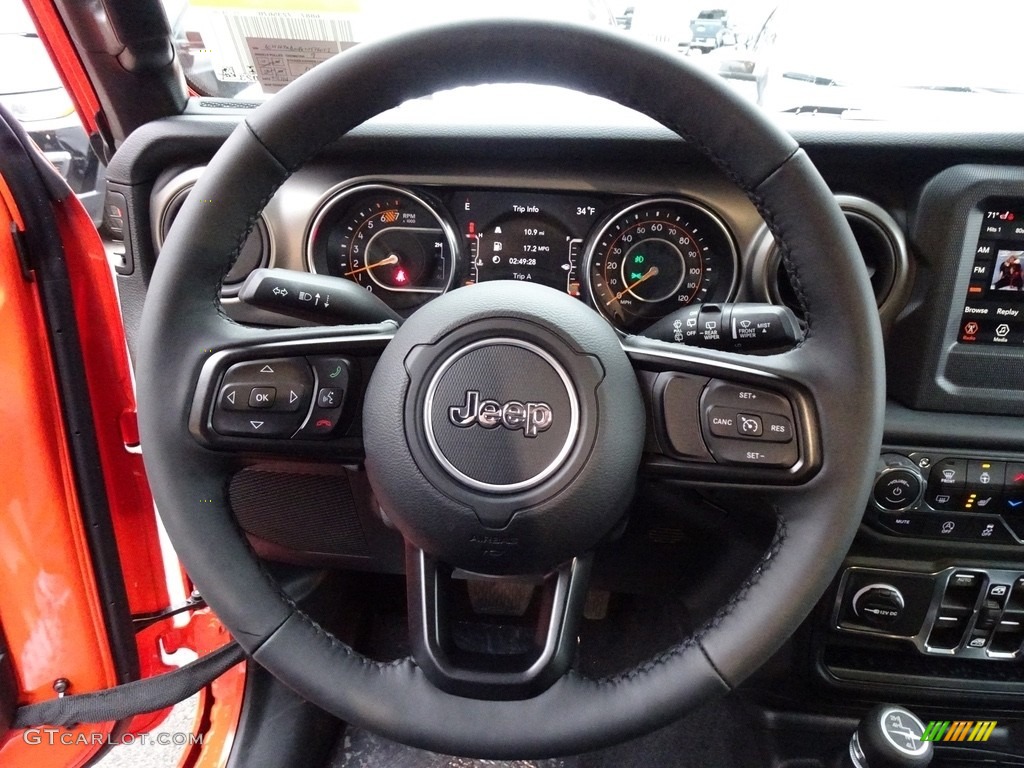2019 Jeep Wrangler Unlimited Sport 4x4 Steering Wheel Photos