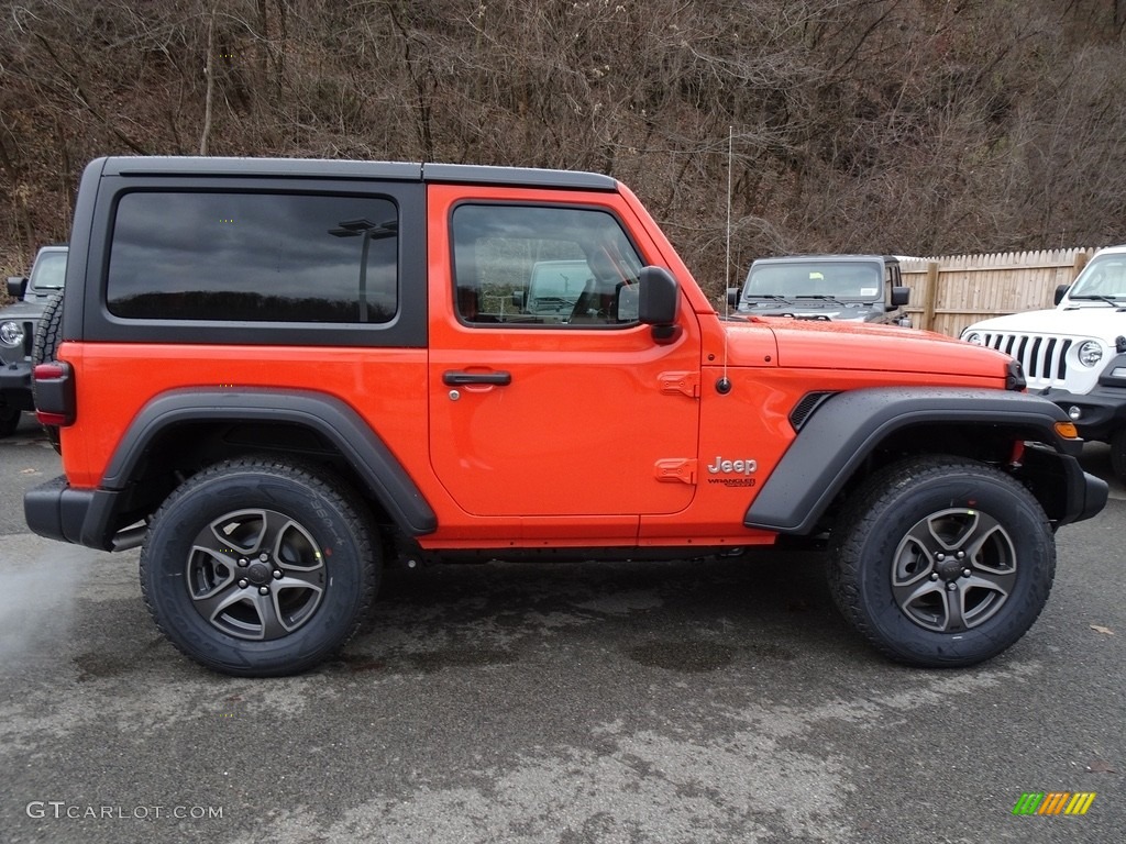 Punk'n Metallic 2019 Jeep Wrangler Sport 4x4 Exterior Photo #130769232