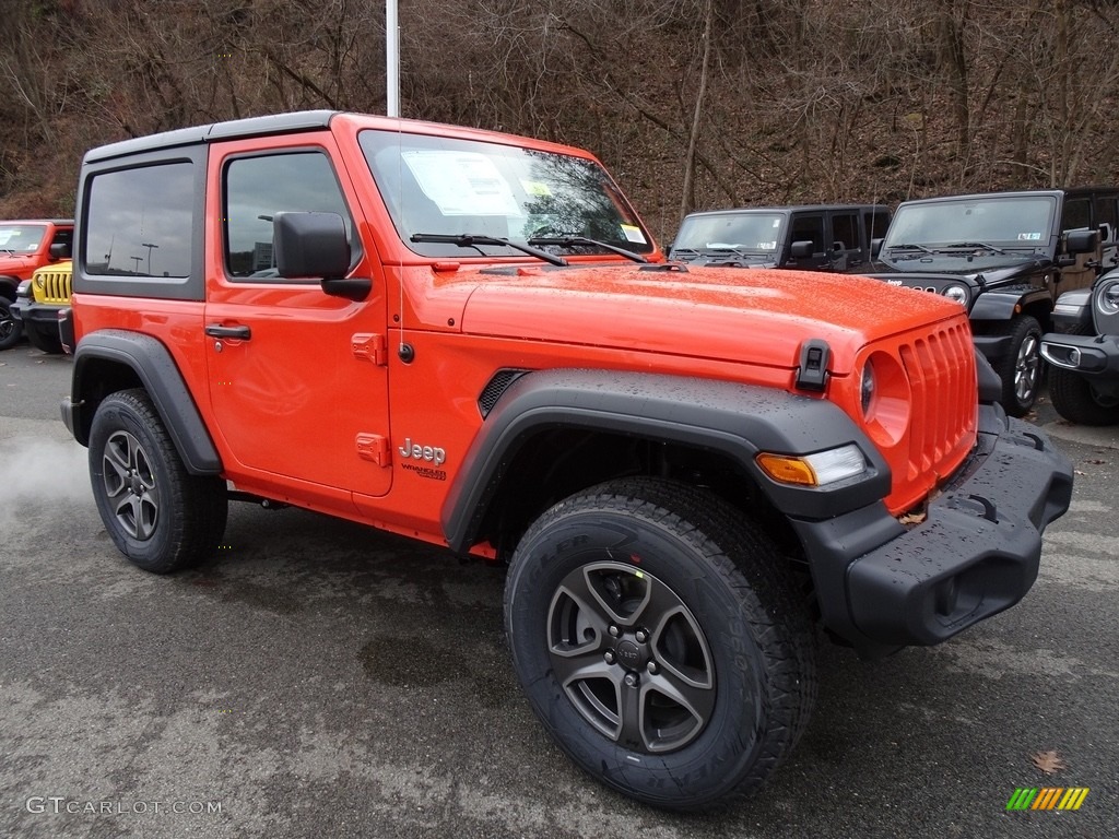Punk'n Metallic 2019 Jeep Wrangler Sport 4x4 Exterior Photo #130769235