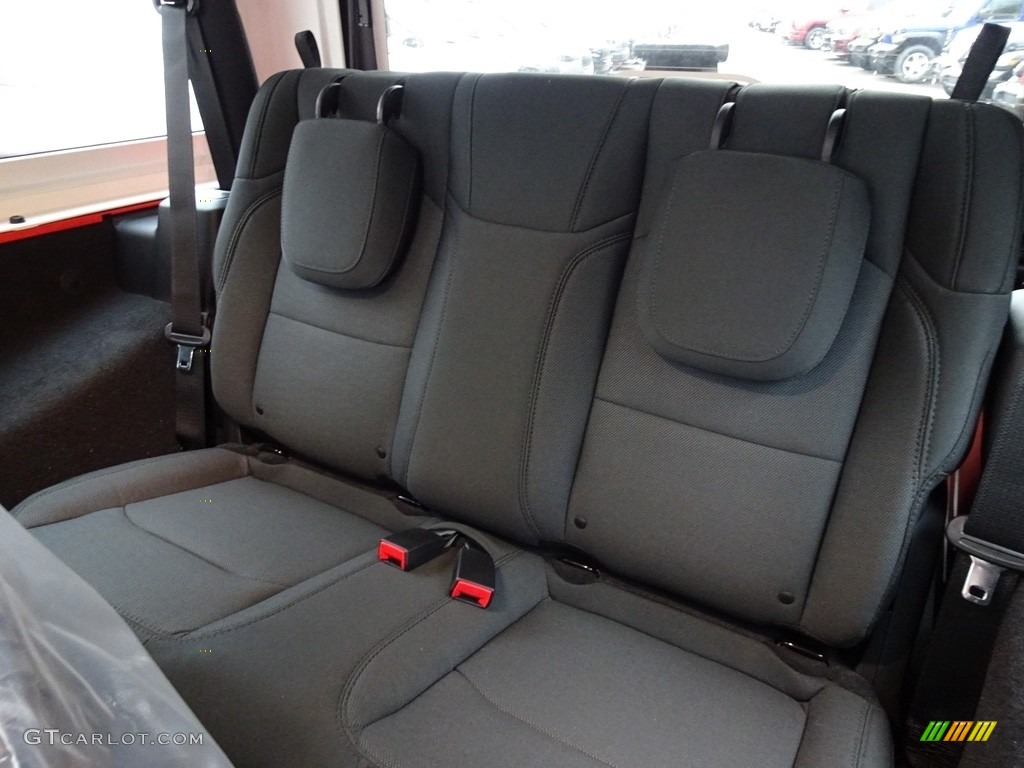 Black Interior 2019 Jeep Wrangler Sport 4x4 Photo #130769247