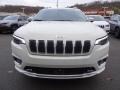 2019 Pearl White Jeep Cherokee Overland 4x4  photo #8