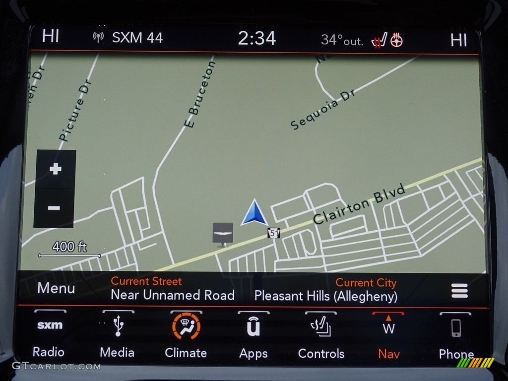 2019 Jeep Cherokee Overland 4x4 Navigation Photo #130769505