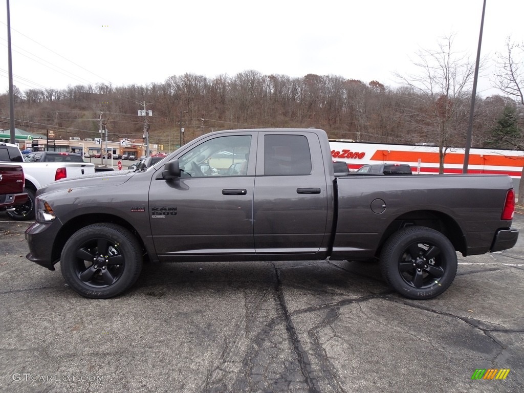 2019 1500 Classic Express Quad Cab 4x4 - Granite Crystal Metallic / Black photo #2