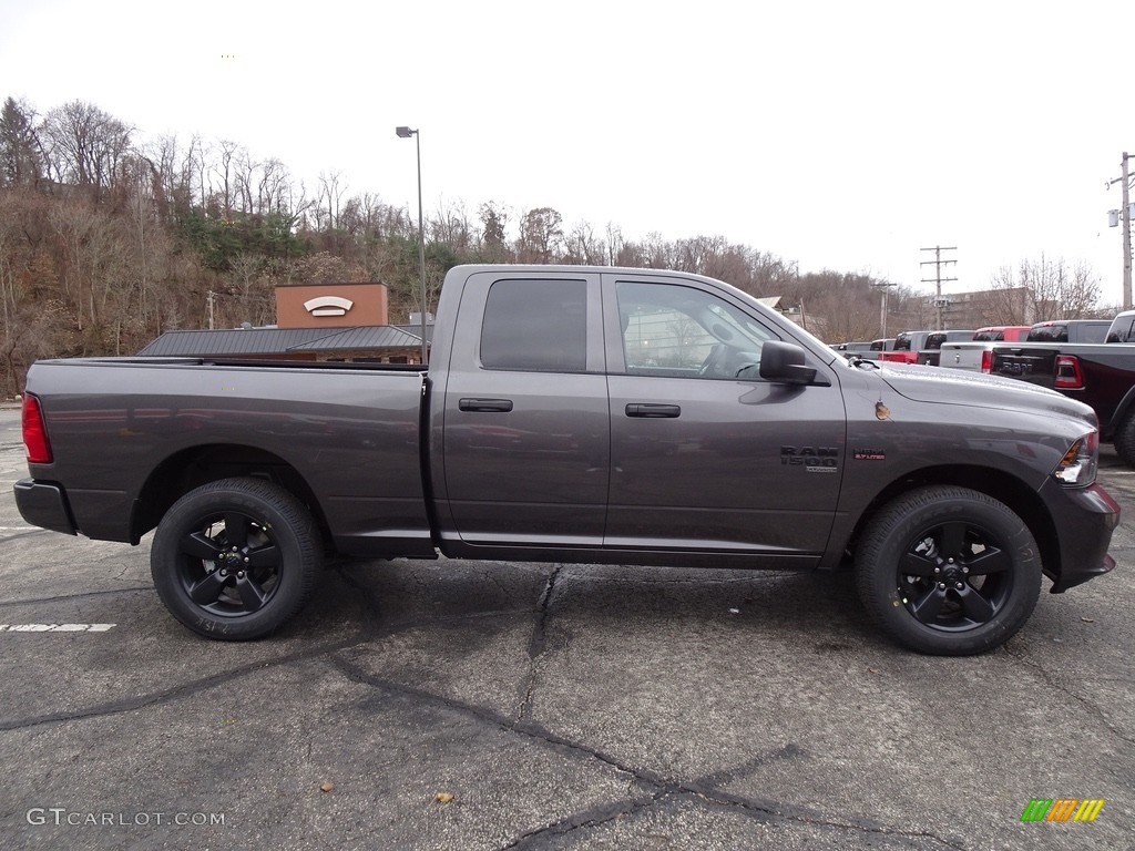 2019 1500 Classic Express Quad Cab 4x4 - Granite Crystal Metallic / Black photo #6