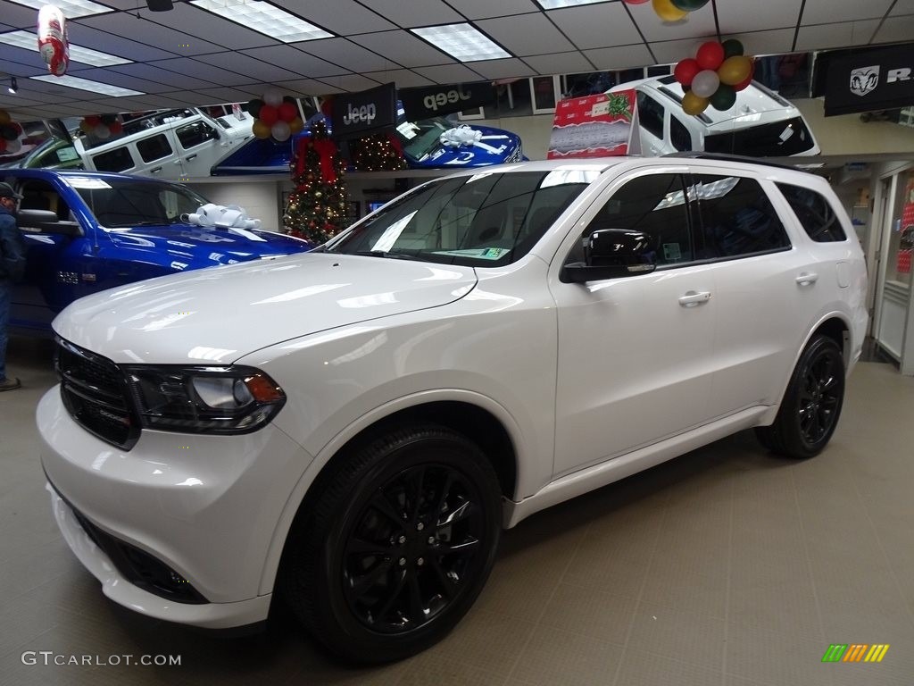 2018 Durango GT AWD - Vice White Tri-Coat Pearl / Black photo #1