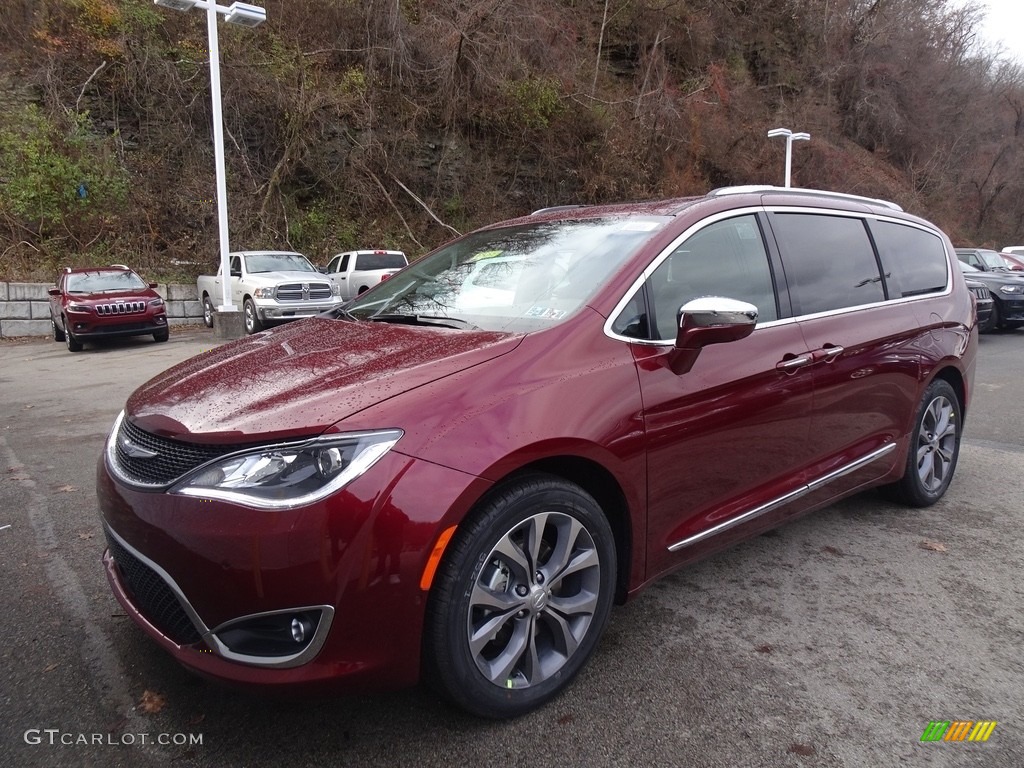 Velvet Red Pearl 2019 Chrysler Pacifica Limited Exterior Photo #130770057