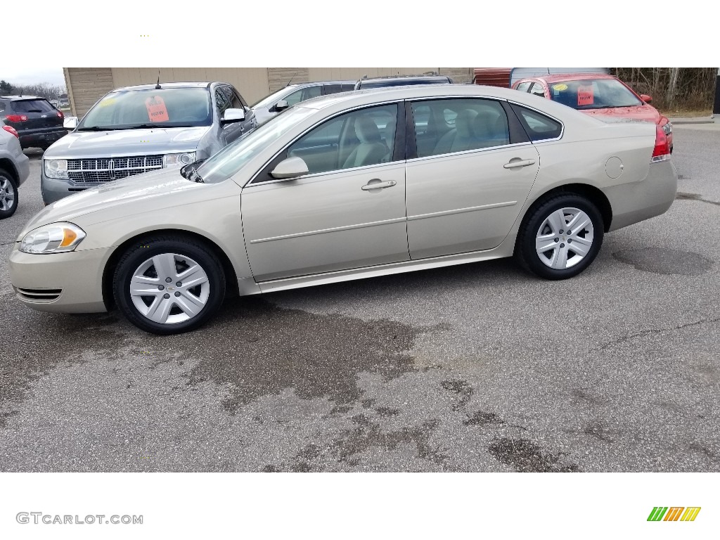 2011 Impala LS - Gold Mist Metallic / Neutral photo #2