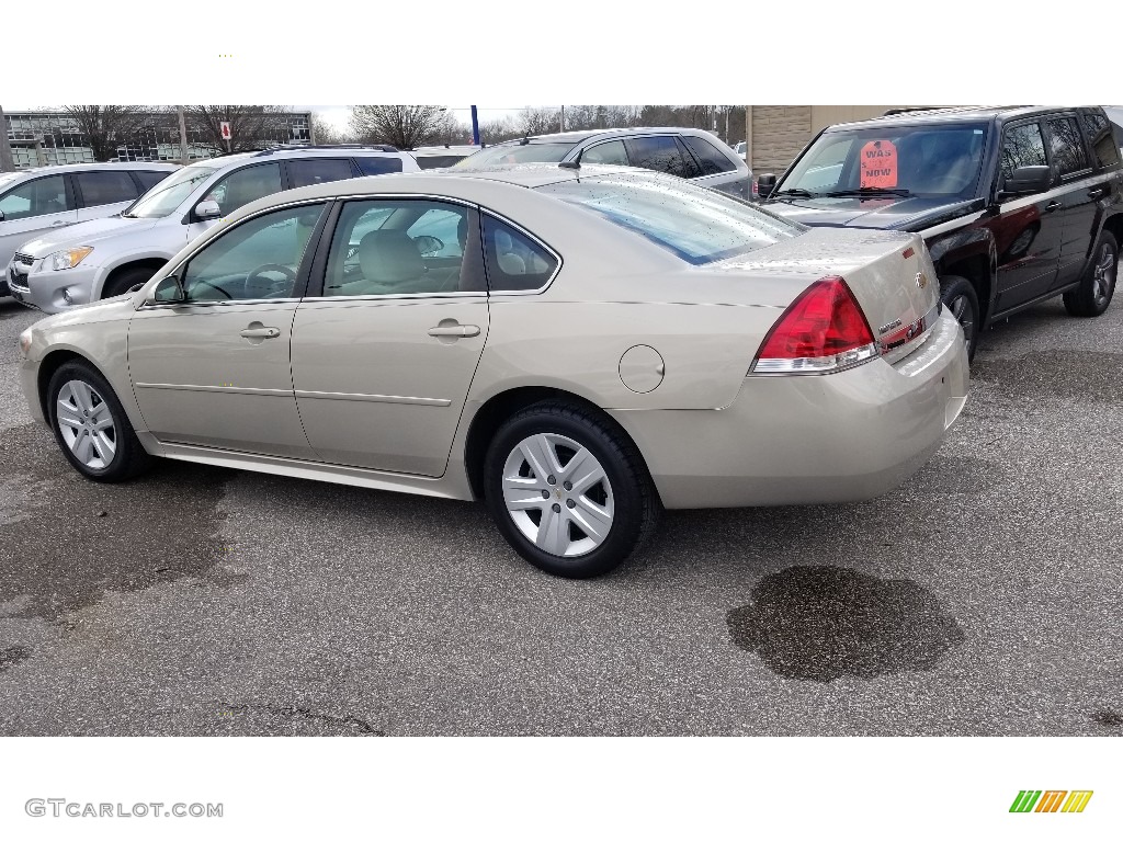 2011 Impala LS - Gold Mist Metallic / Neutral photo #3