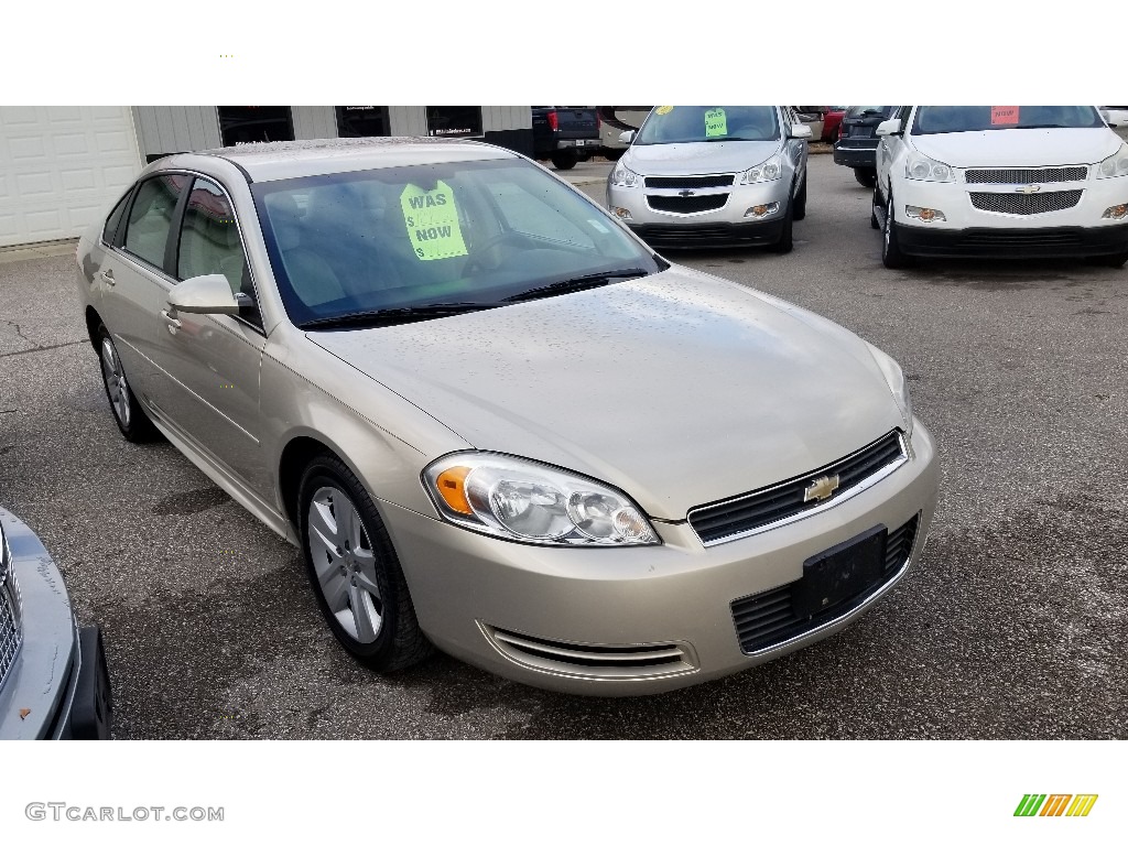 2011 Impala LS - Gold Mist Metallic / Neutral photo #6
