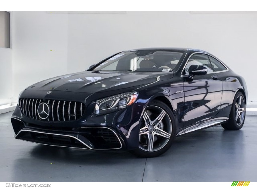 Lunar Blue Metallic 2018 Mercedes-Benz S AMG S63 Coupe Exterior Photo #130773174