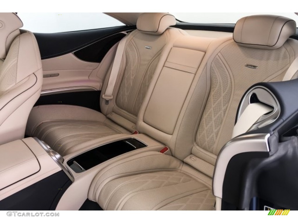 2018 Mercedes-Benz S AMG S63 Coupe Rear Seat Photo #130773258