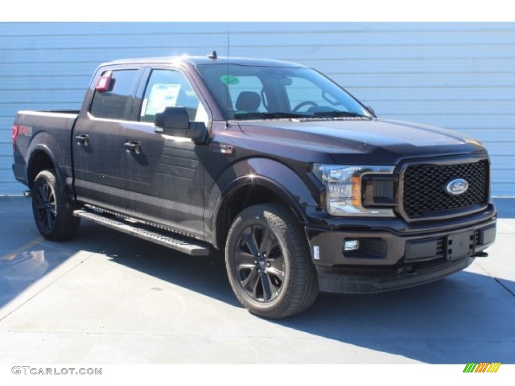 2019 F150 XLT Sport SuperCrew 4x4 - Magma Red / Black photo #2