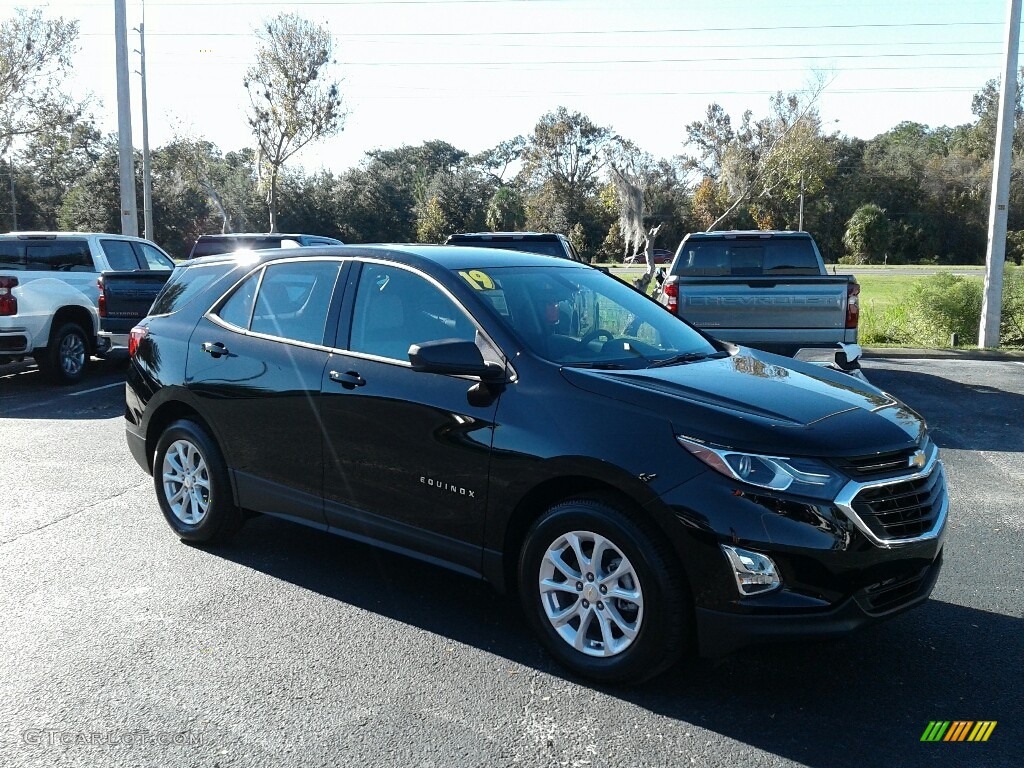 2019 Equinox LS - Mosaic Black Metallic / Medium Ash Gray photo #7