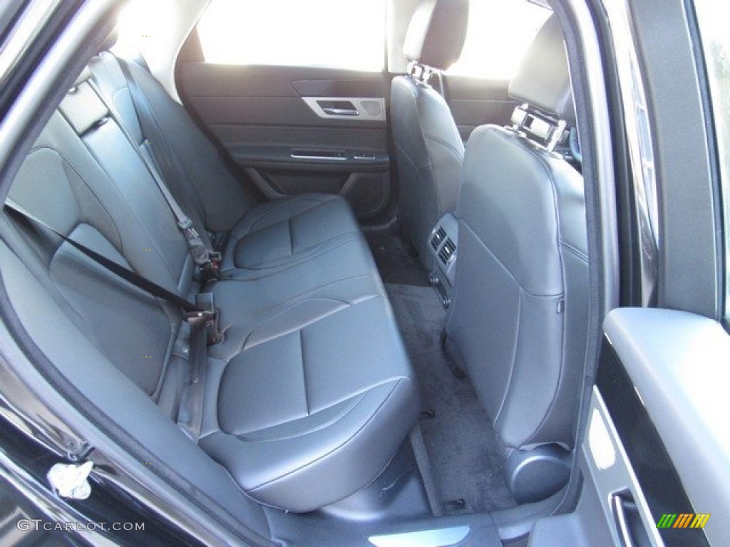 Ebony Interior 2019 Jaguar XF Premium Photo #130776867