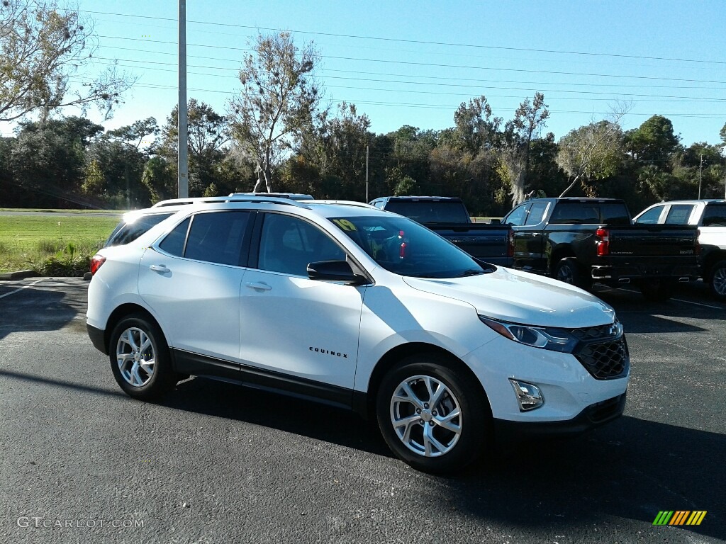 2019 Equinox LT - Summit White / Medium Ash Gray photo #7