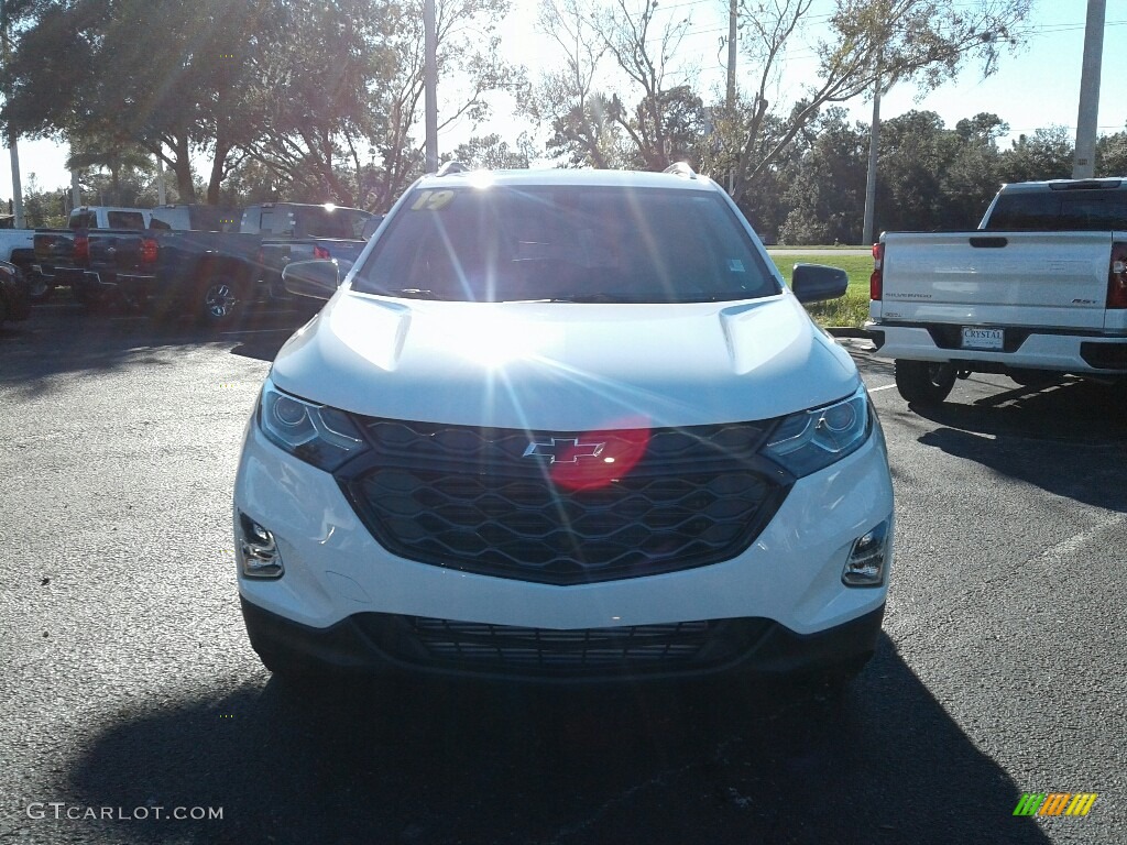2019 Equinox LT - Summit White / Medium Ash Gray photo #8