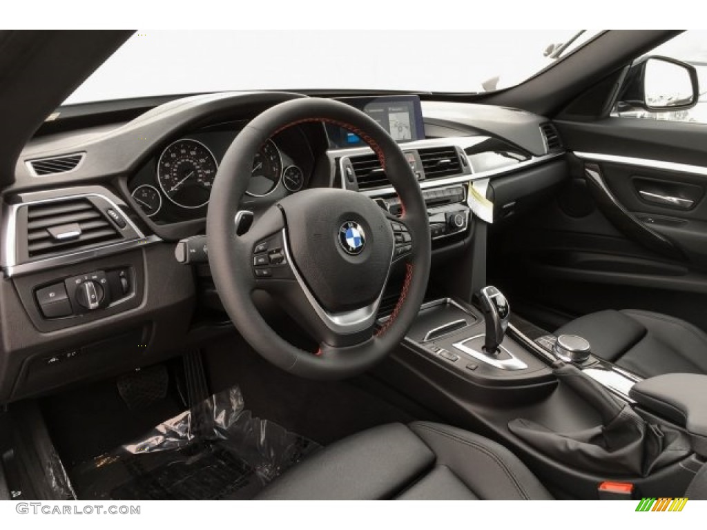 Black Interior 2019 BMW 3 Series 330i xDrive Gran Turismo Photo #130777461