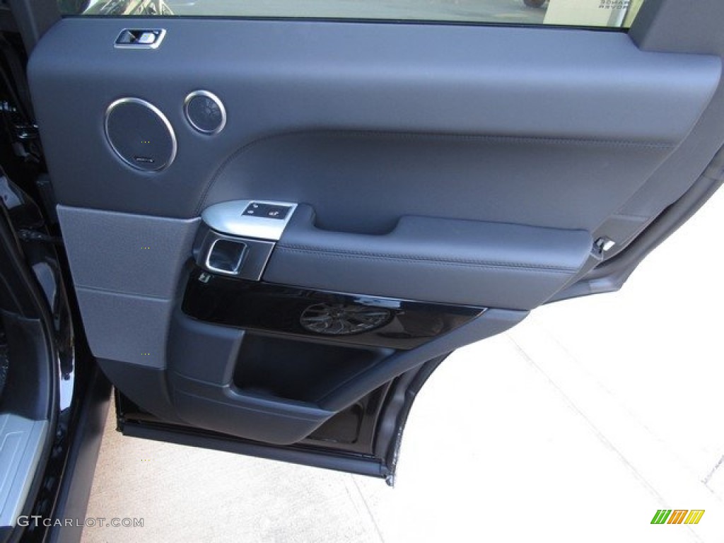 2019 Land Rover Range Rover Sport SVR Ebony/Ebony Door Panel Photo #130777584