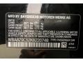  2019 3 Series 330i xDrive Gran Turismo Black Sapphire Metallic Color Code 475