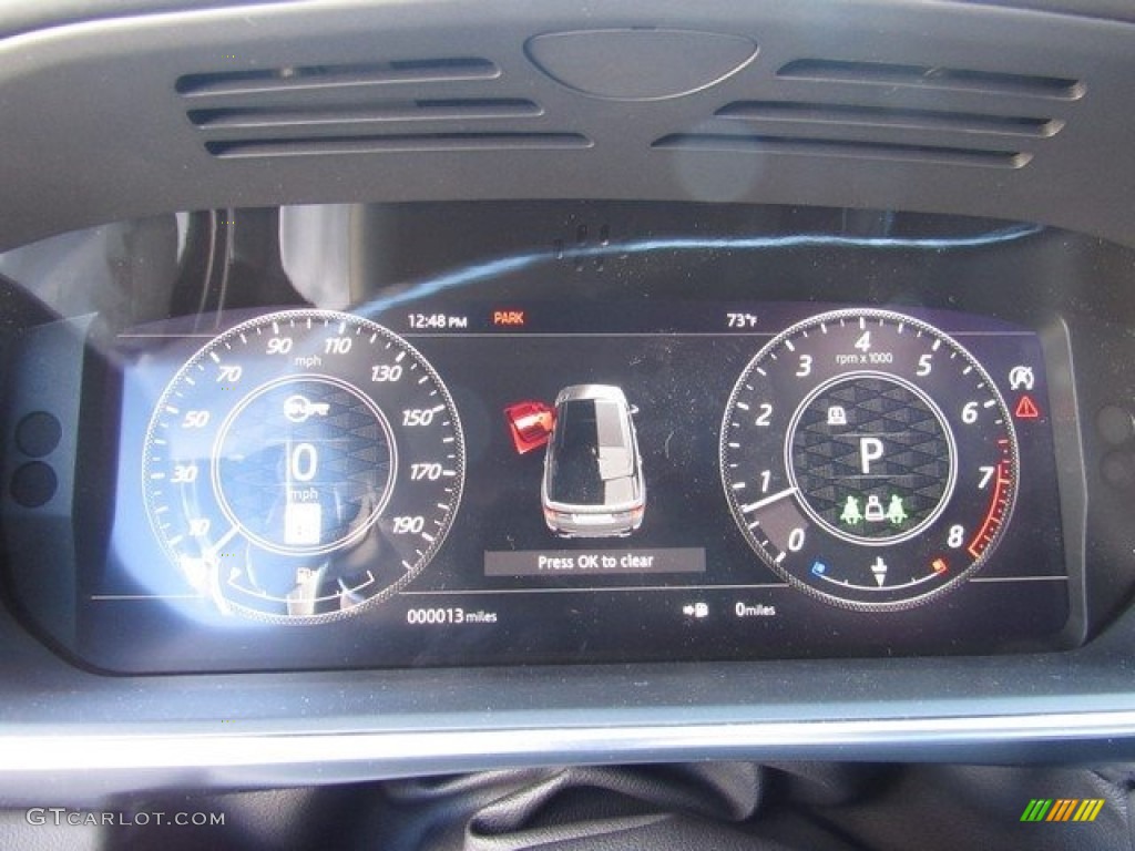2019 Land Rover Range Rover Sport SVR Gauges Photo #130777722