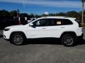 2019 Bright White Jeep Cherokee Latitude Plus  photo #2