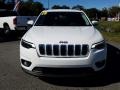 2019 Bright White Jeep Cherokee Latitude Plus  photo #8