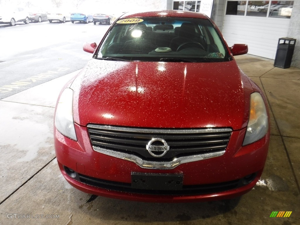 2009 Altima 2.5 SL - Red Brick Metallic / Charcoal photo #4