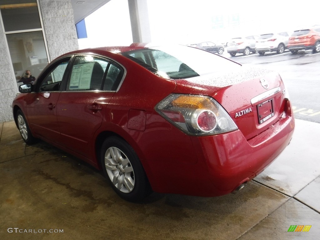 2009 Altima 2.5 SL - Red Brick Metallic / Charcoal photo #6