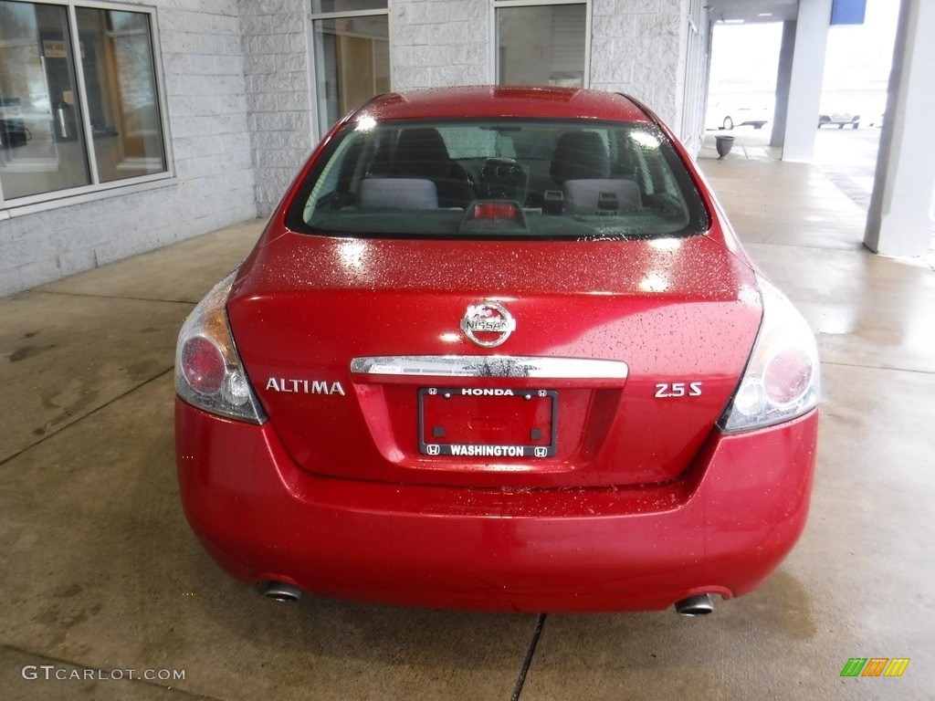 2009 Altima 2.5 SL - Red Brick Metallic / Charcoal photo #7