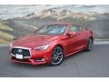 Front 3/4 View of 2017 Q60 Red Sport 400 AWD Coupe