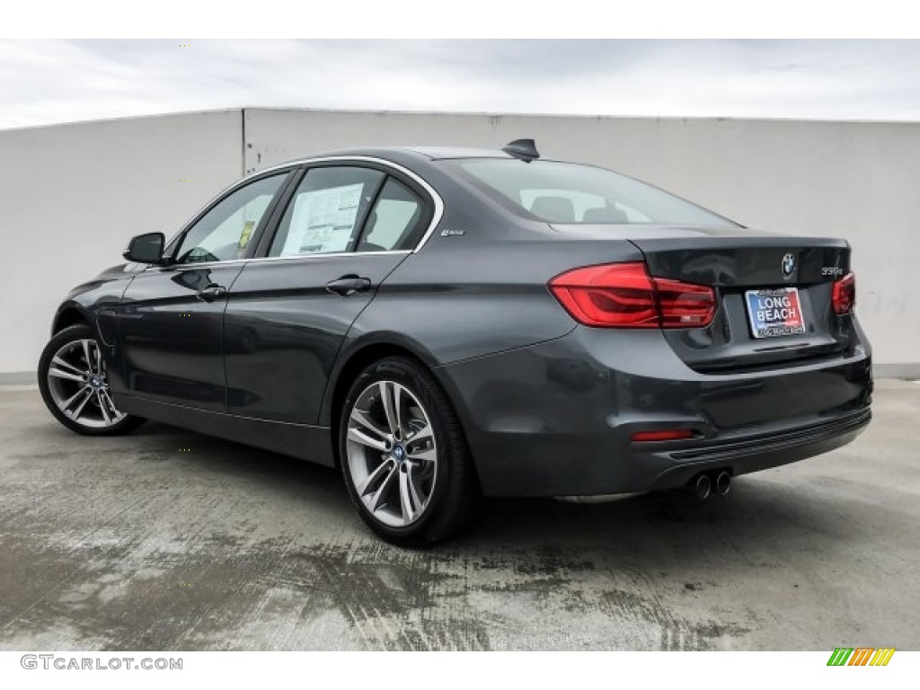 2018 3 Series 330e iPerformance Sedan - Mineral Grey Metallic / Black photo #2