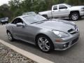 2011 Palladium Silver Metallic Mercedes-Benz SLK 300 Roadster  photo #8