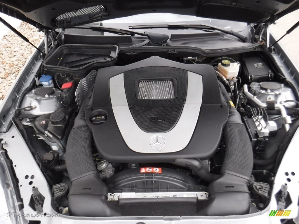 2011 SLK 300 Roadster - Palladium Silver Metallic / Black photo #12