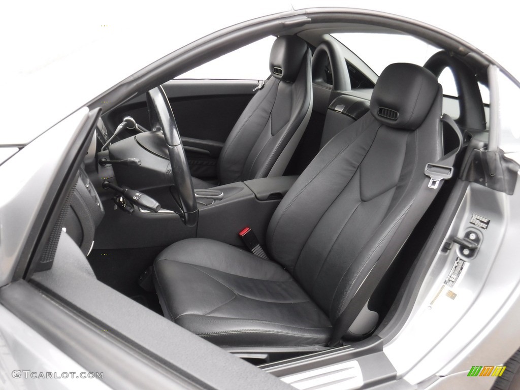 2011 SLK 300 Roadster - Palladium Silver Metallic / Black photo #17