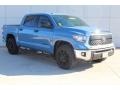 2019 Cavalry Blue Toyota Tundra TSS Off Road CrewMax  photo #2