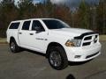 2012 Bright White Dodge Ram 1500 Express Crew Cab 4x4  photo #4