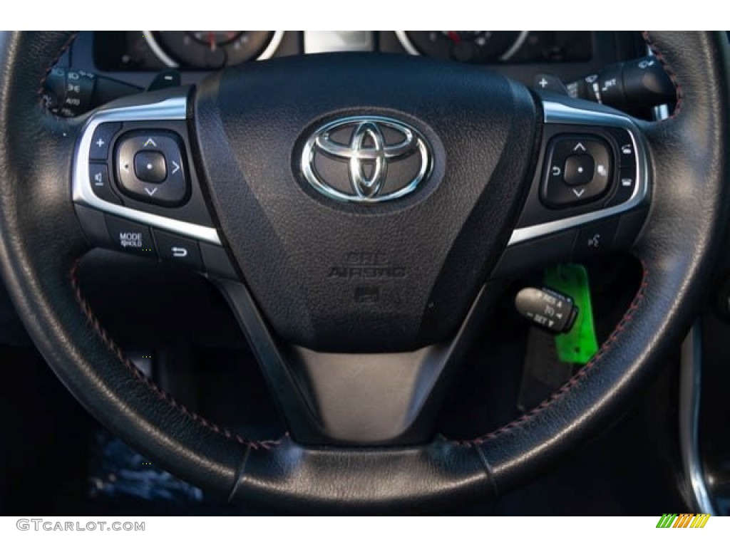 2015 Camry SE - Celestial Silver Metallic / Black photo #14