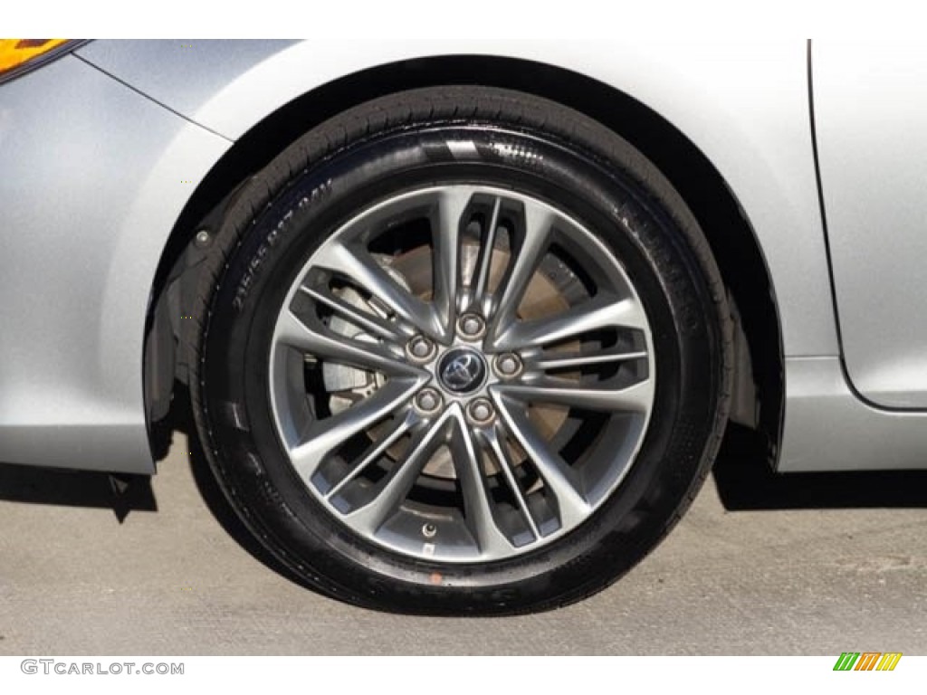 2015 Camry SE - Celestial Silver Metallic / Black photo #36