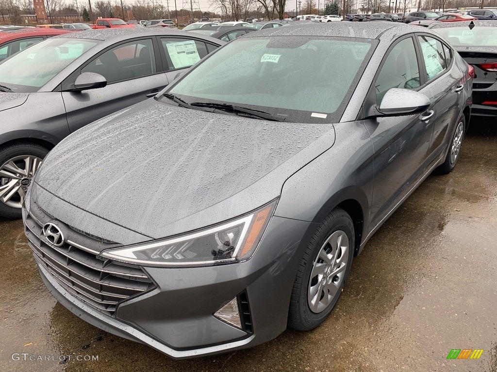 2019 Elantra SE - Machine Gray / Gray photo #1