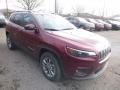 2019 Velvet Red Pearl Jeep Cherokee Latitude Plus 4x4  photo #7