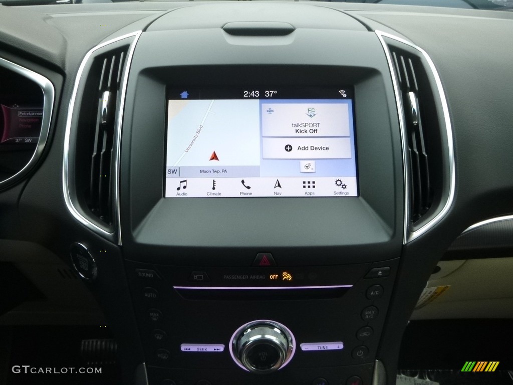 2019 Ford Edge Titanium AWD Controls Photo #130790988