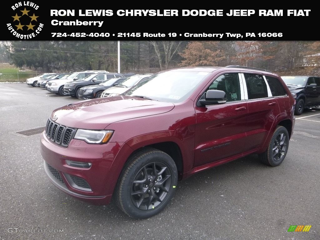 2019 Velvet Red Pearl Jeep Grand Cherokee Limited 4x4
